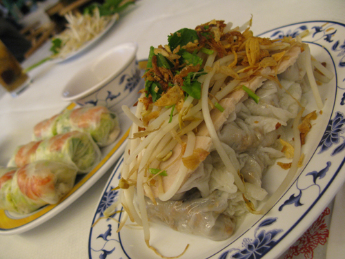 Banh Cuon and Summer Rolls