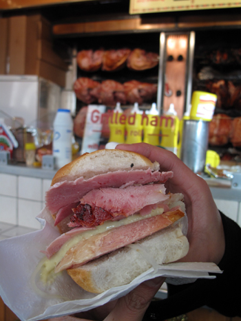 Grilled Ham Sandwich