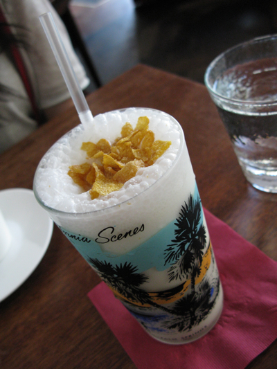 Cornflake milkshake