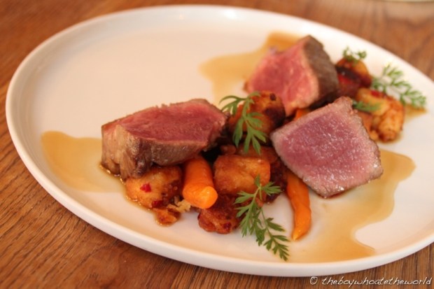 Corner Room - Iberico Pork with Migas