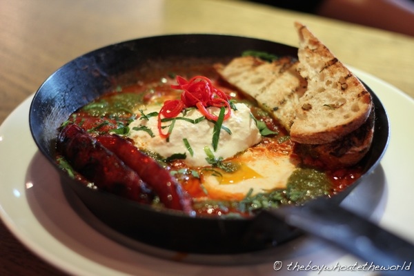 Made in Camden - Baked eggs shakshuka