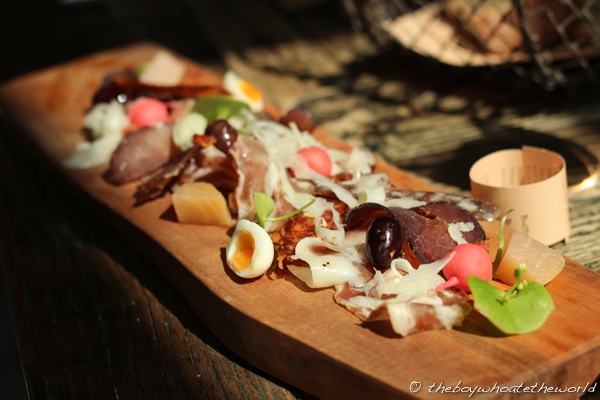 The Pig - Hampshire Cured Meat Board