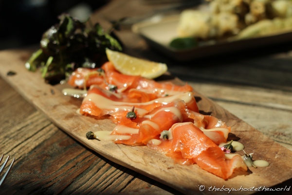 The Pig - Home Smoked Glenarm Salmon