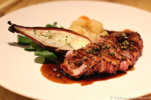 Duck Breast Sansho Pepper sauce